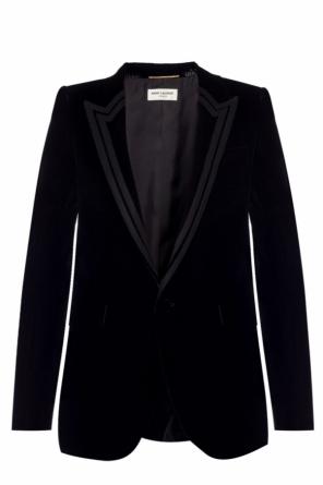 Single-vented velvet blazer, zdjęcie 1 Single-vented velvet blazer od Saint Laurent
